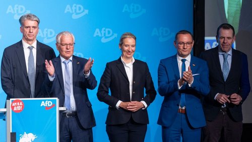 Alternative für Deutschland (AfD) startet Wahlkampf zur Europawahl.